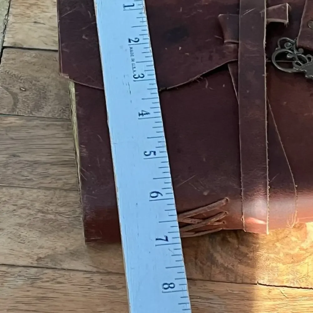 The Kid Warplan Leather Journal Prompt Motivation Planner Key Charm